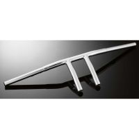 Řidítka 25mm Highway Hawk WISHBONE, šířka 80cm, chrom pro motocykly HONDA, YAMAHA, SUZUKI